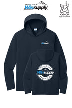 Port & Co™ Performance Pullover Hooded UPF50 Tee - Winsupply Emerald City