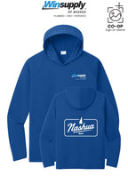 Port & Co™ Performance Pullover Hooded UPF50 Tee - Winsupply of Nashua