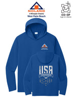 Port & Co™ Performance Pullover Hooded UPF50 Tee - Noland West Palm Beach
