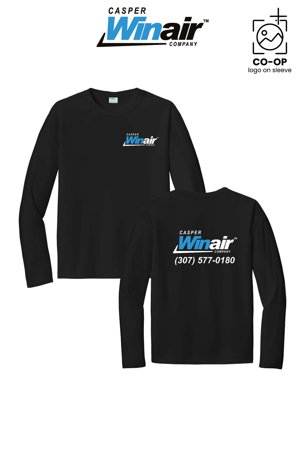 Port & Co™ Performance UPF 50 Long Sleeve - Casper Winair