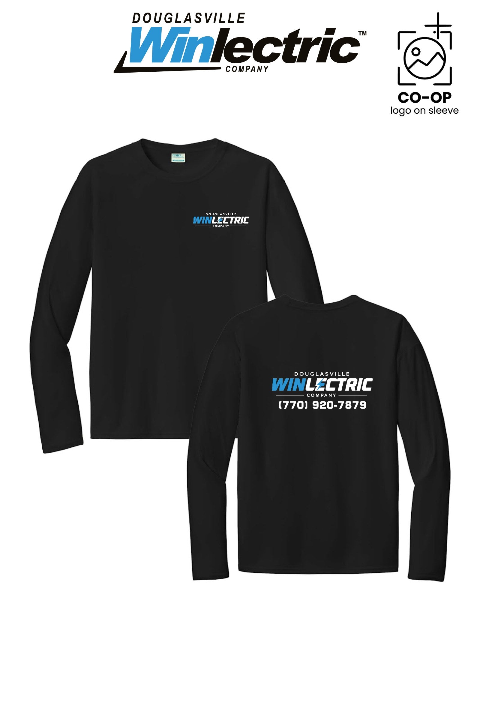 Port & Co™ Performance UPF 50 Long Sleeve - Douglasville Winlectric