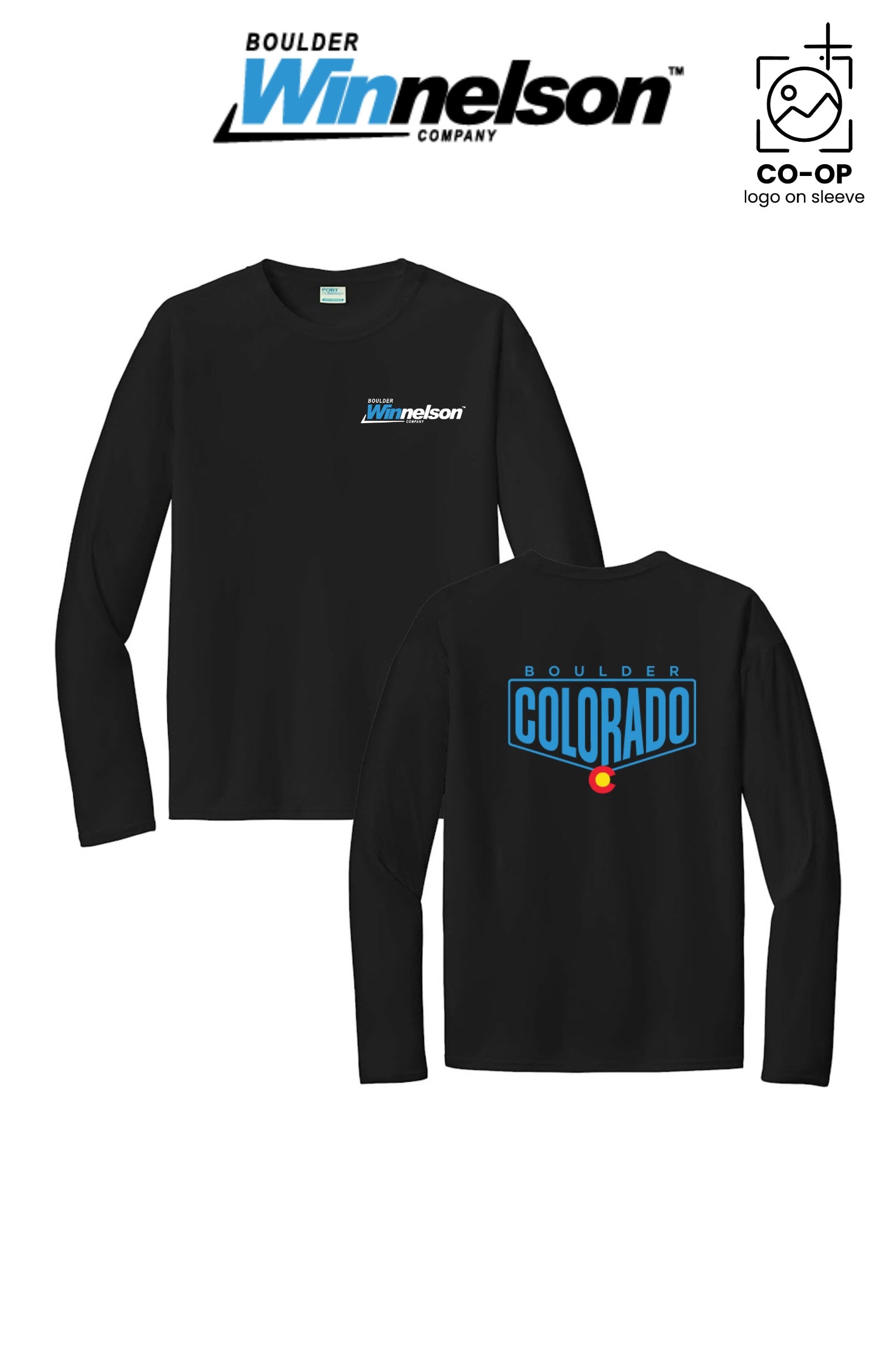 Port & Co™ Performance UPF 50 Long Sleeve - Boulder Winnelson
