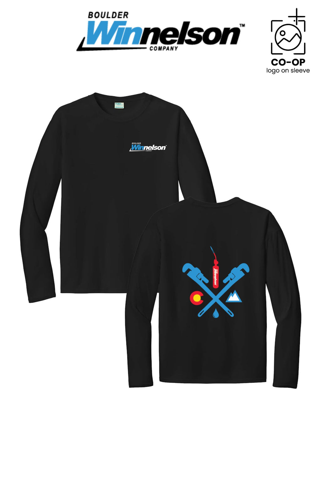 Port & Co™ Performance UPF 50 Long Sleeve - Boulder Winnelson