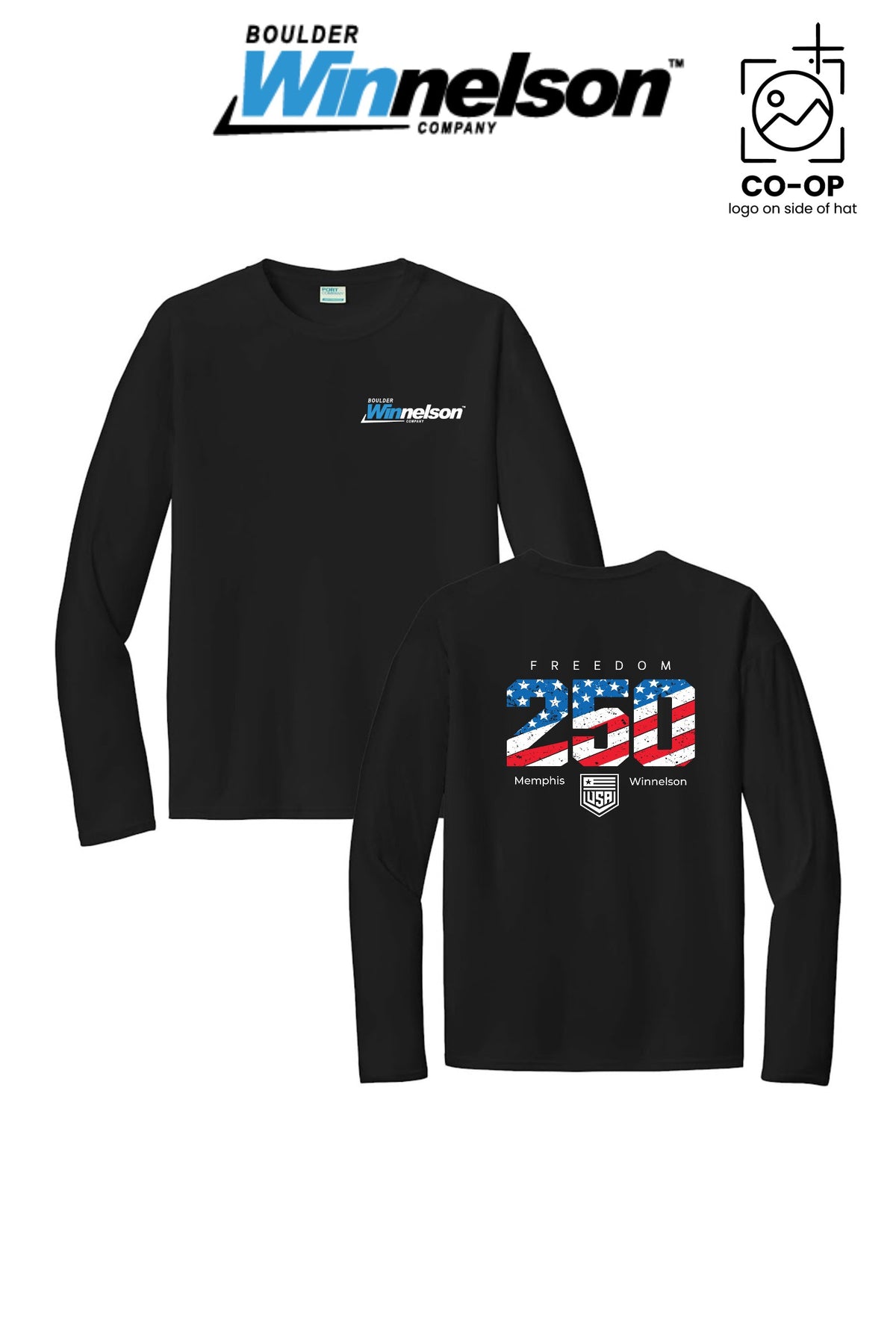 Port & Co™ Performance UPF 50 Long Sleeve - Memphis Winnelson