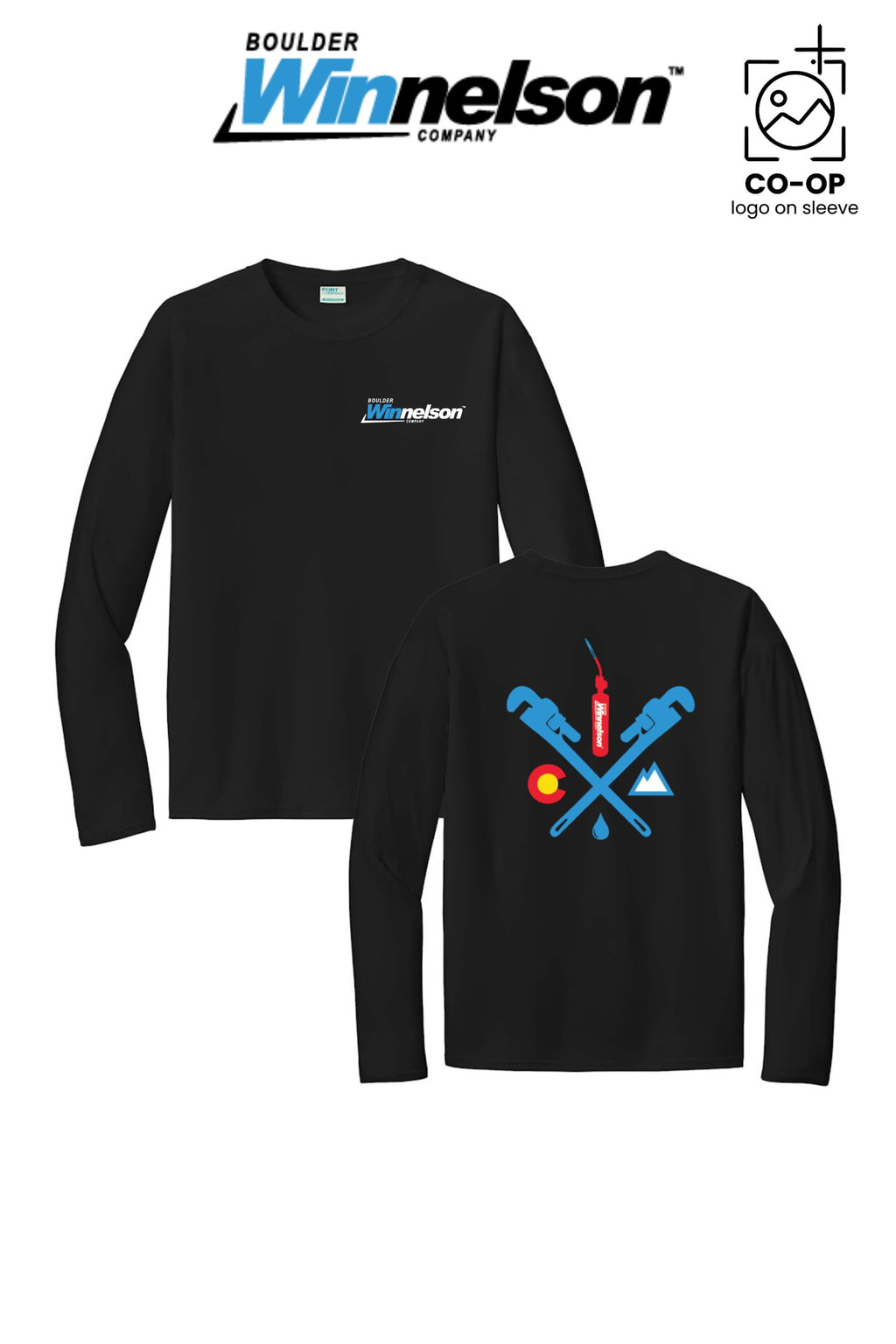 Port & Co™ Performance UPF 50 Long Sleeve - Boulder Winnelson