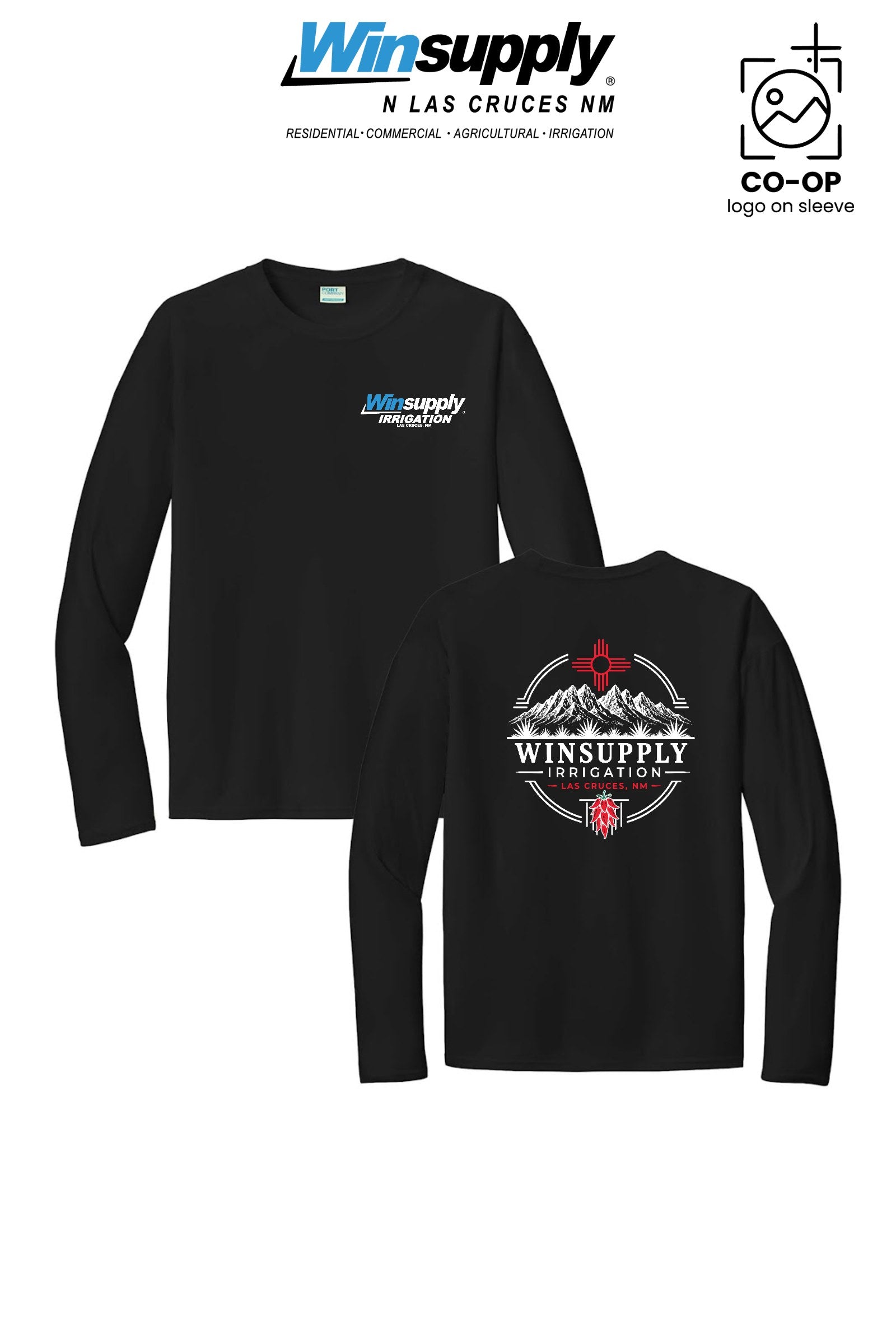 Port & Co™ Performance UPF 50 Long Sleeve - Winsupply N Las Cruces NM
