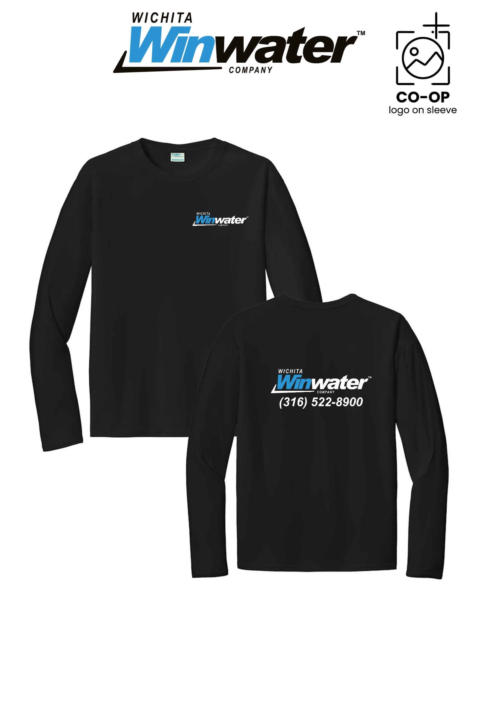 Port & Co™ Performance UPF 50 Long Sleeve - Wichita Winwater