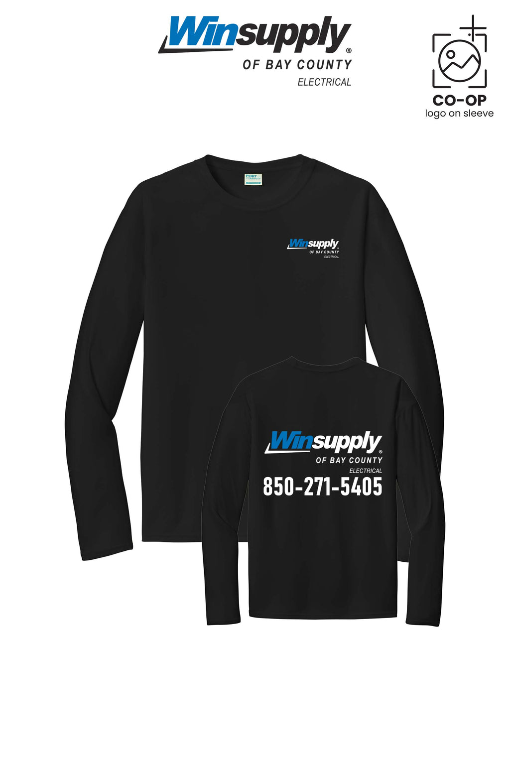 Port & Co™ Performance UPF 50 Long Sleeve - Winsupply Bay County FL
