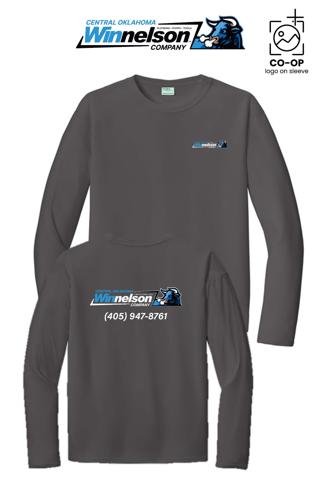 Port & Co™ Performance UPF 50 Long Sleeve - Winnelson Central Oklahoma