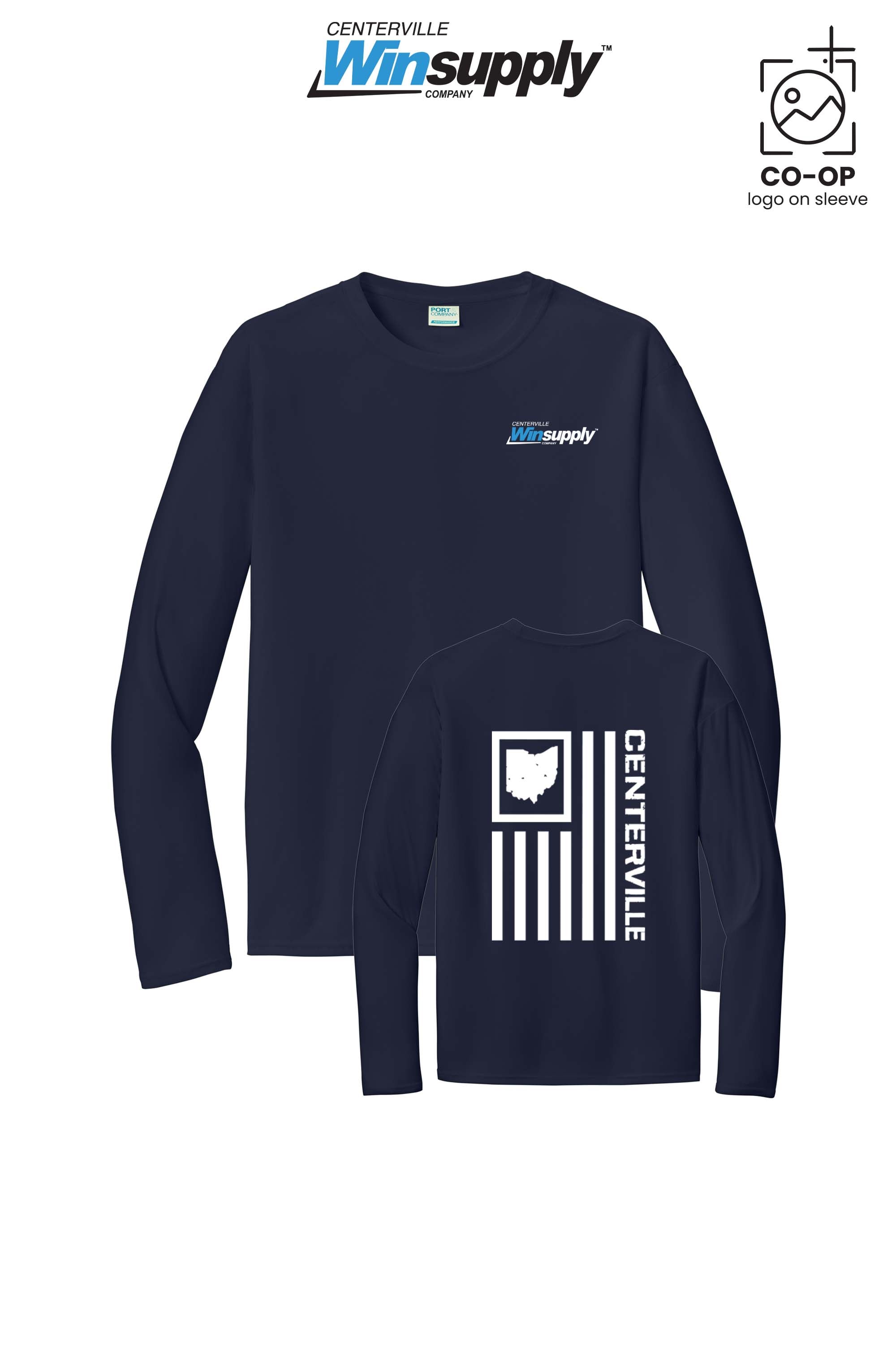 Port & Co™ Performance UPF 50 Long Sleeve - Winsupply Centerville OH
