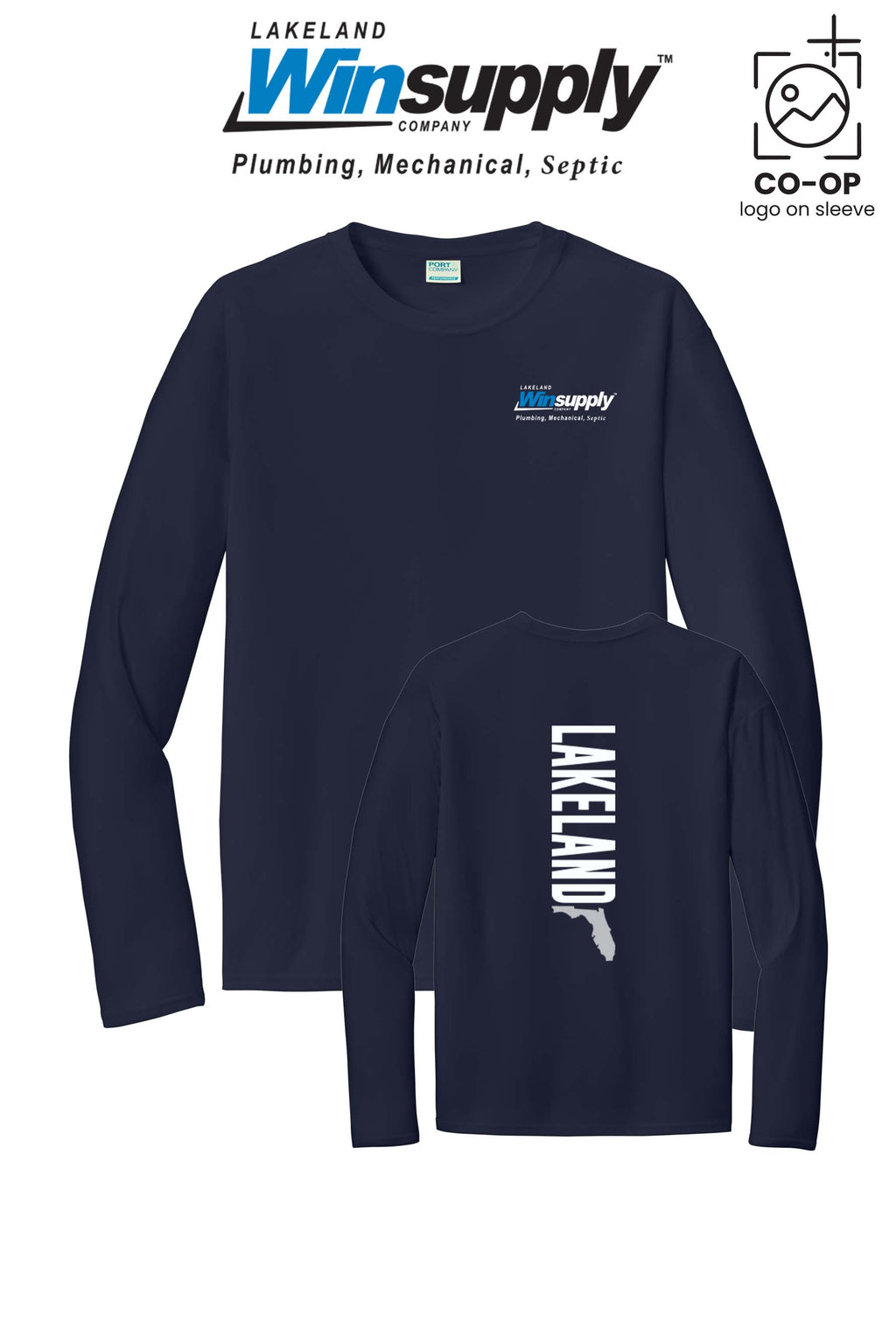 Port & Co™ Performance UPF 50 Long Sleeve - Lakeland Winsupply