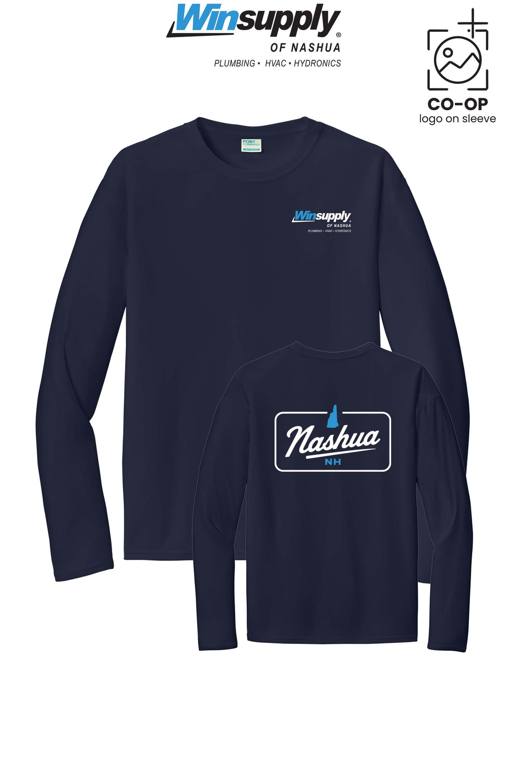 Port & Co™ Performance UPF 50 Long Sleeve - Winsupply of Nashua