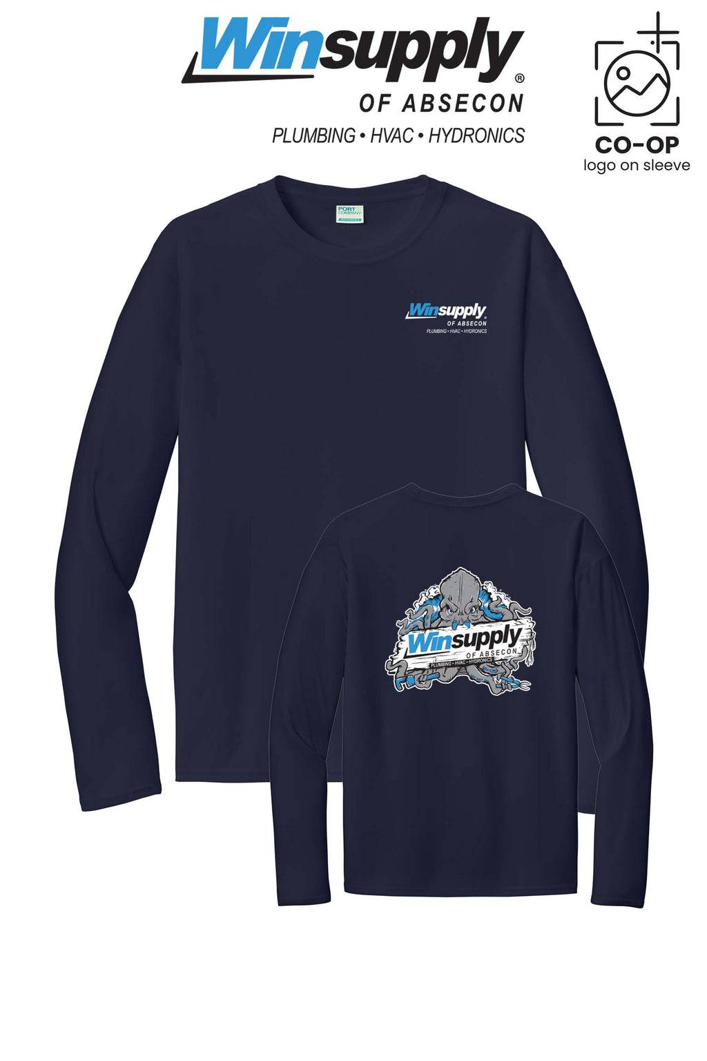 Port & Co™ Performance UPF 50 Long Sleeve - Winsupply of Absecon