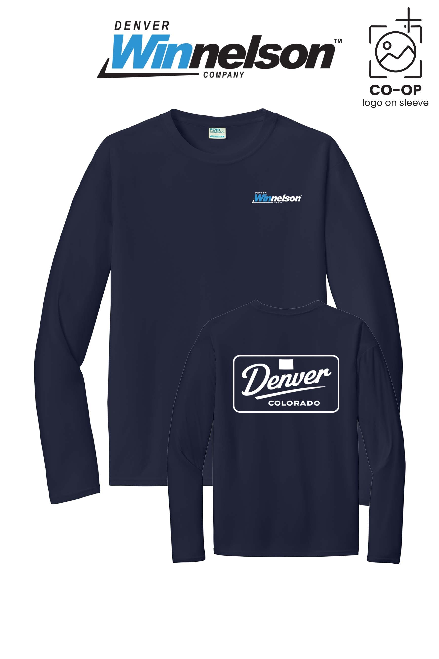 Port & Co™ Performance UPF 50 Long Sleeve - Denver Winnelson