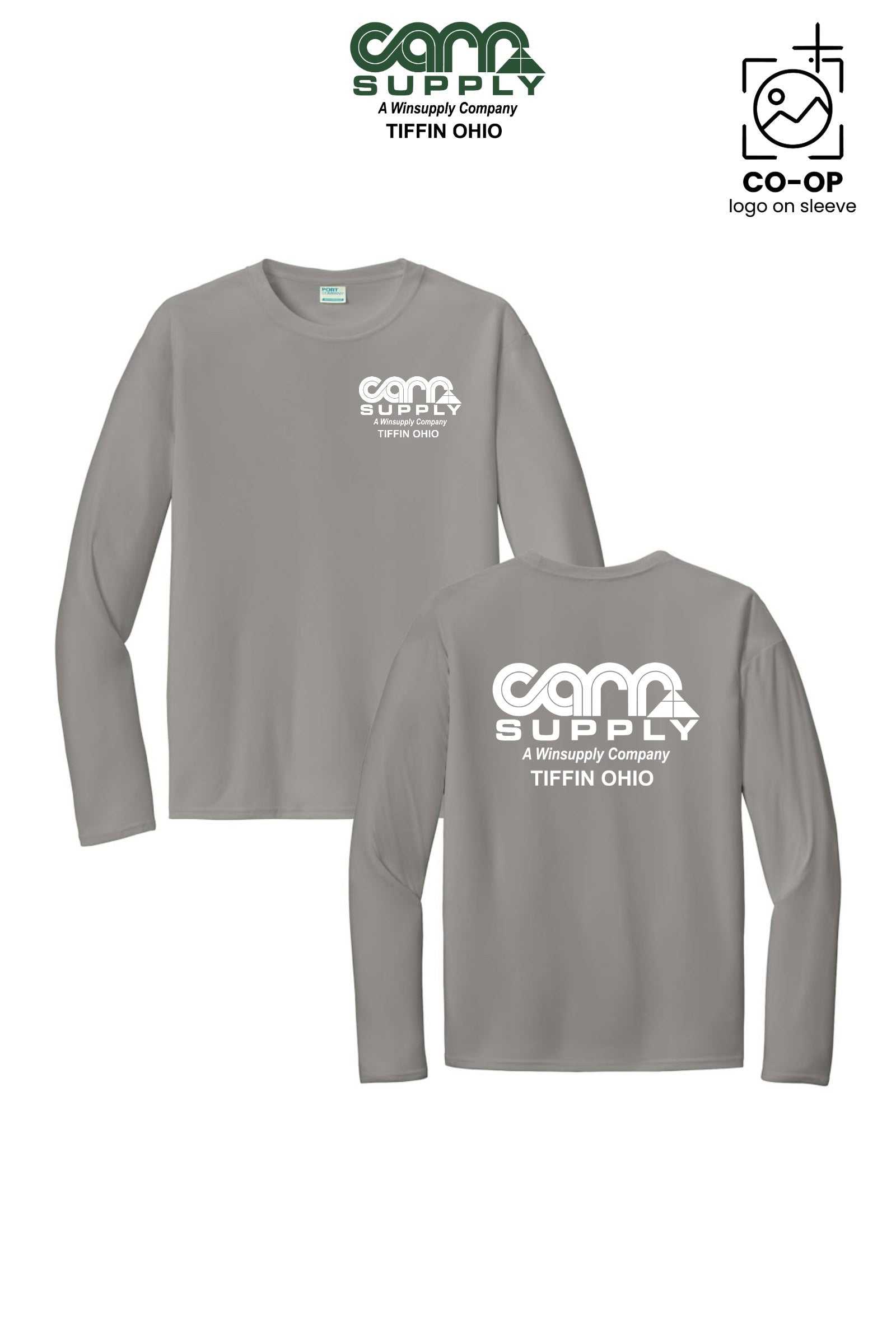 Port & Co™ Performance UPF 50 Long Sleeve - Carr Supply - Tiffin