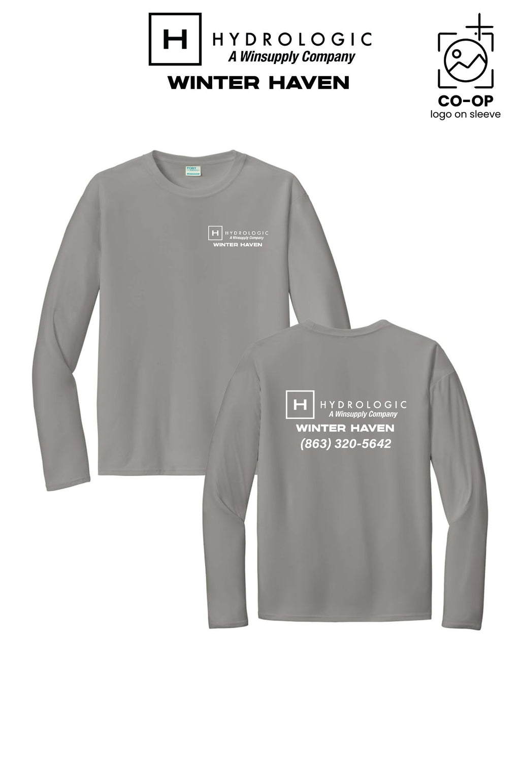 Port & Co™ Performance UPF 50 Long Sleeve - Winsupply of Winter Haven