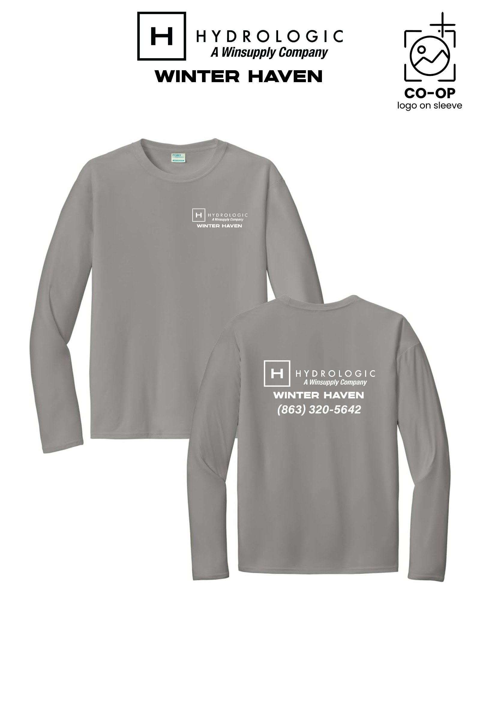 Port & Co™ Performance UPF 50 Long Sleeve - Winsupply of Winter Haven