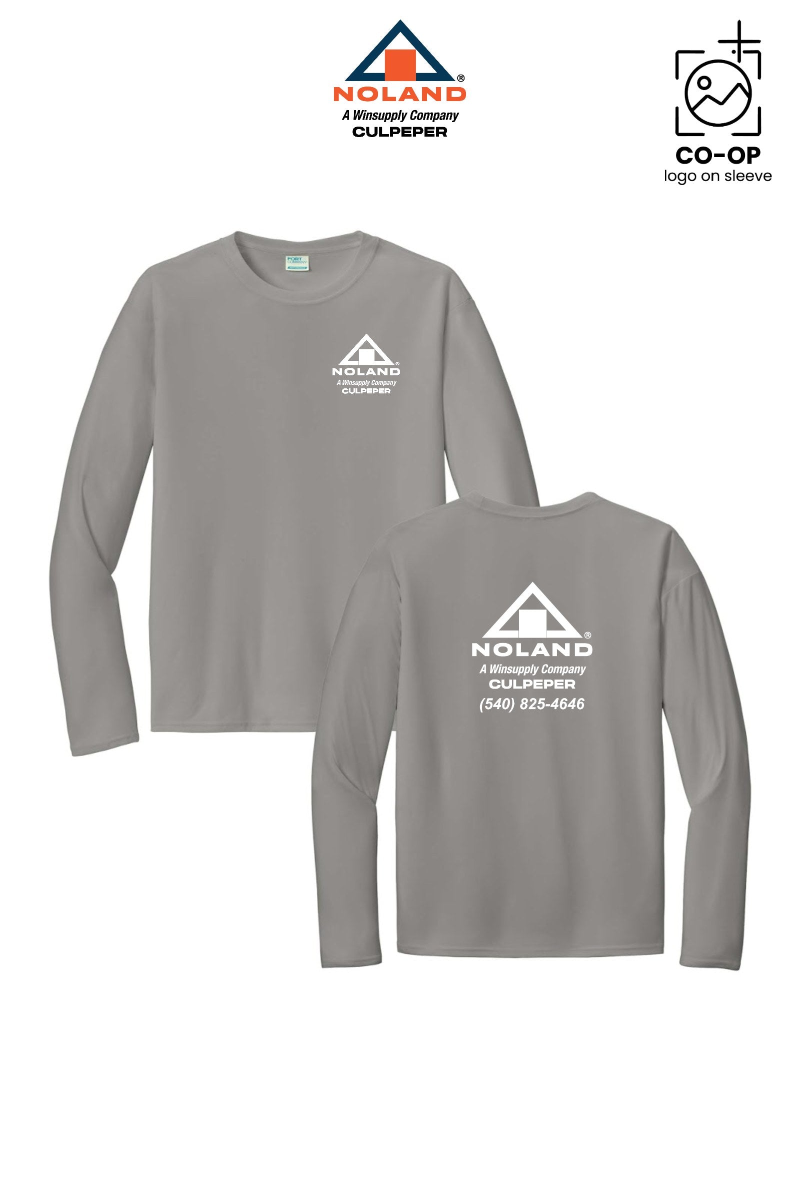 Port & Co™ Performance UPF 50 Long Sleeve - Culpeper Noland