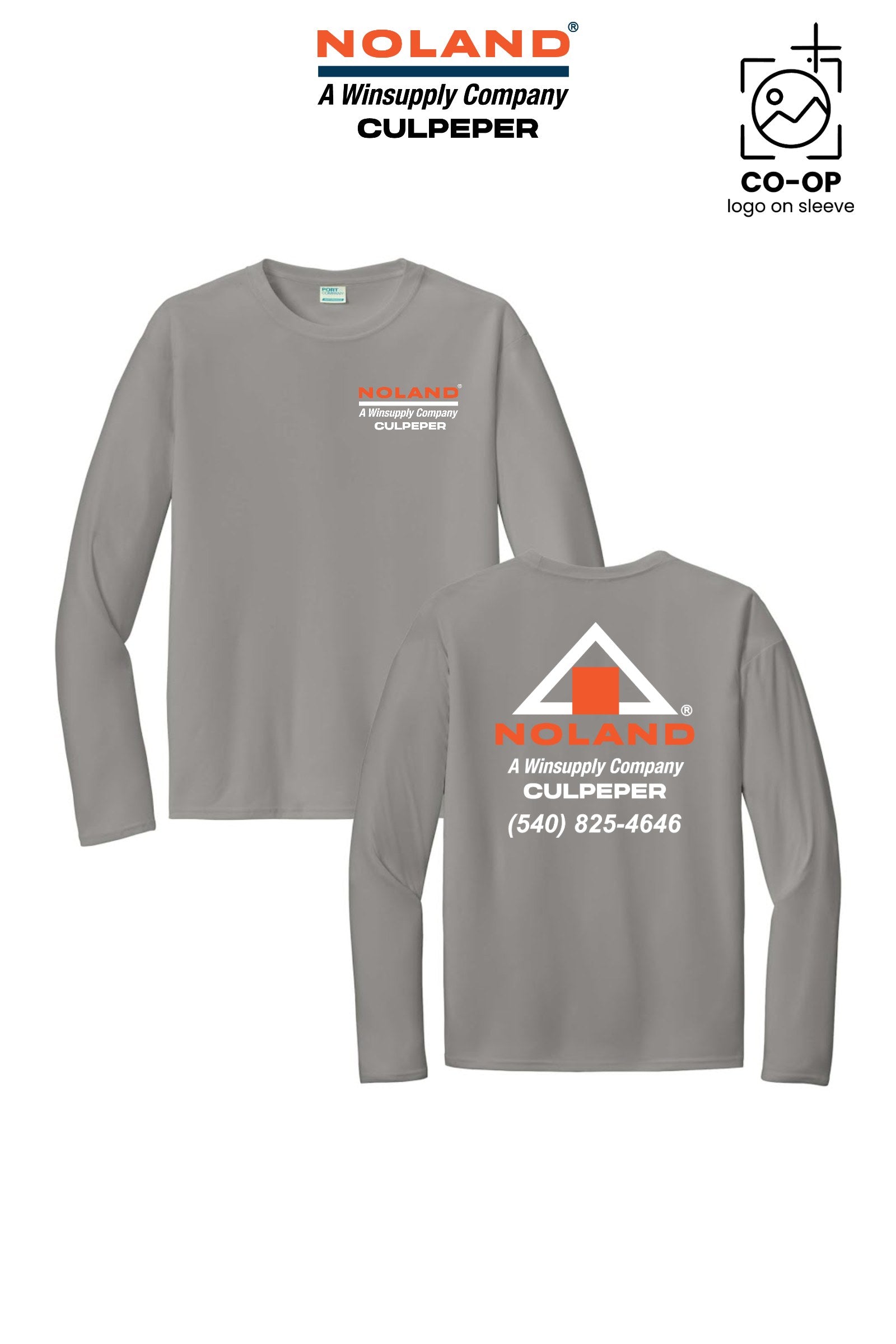 Port & Co™ Performance UPF 50 Long Sleeve - Culpeper Noland
