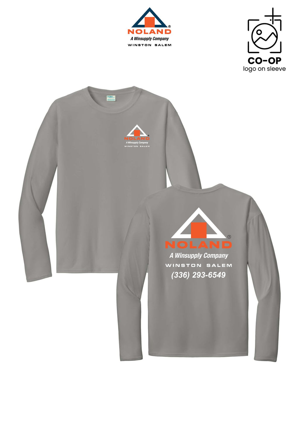 Port & Co™ Performance UPF 50 Long Sleeve - Winston Salem Noland