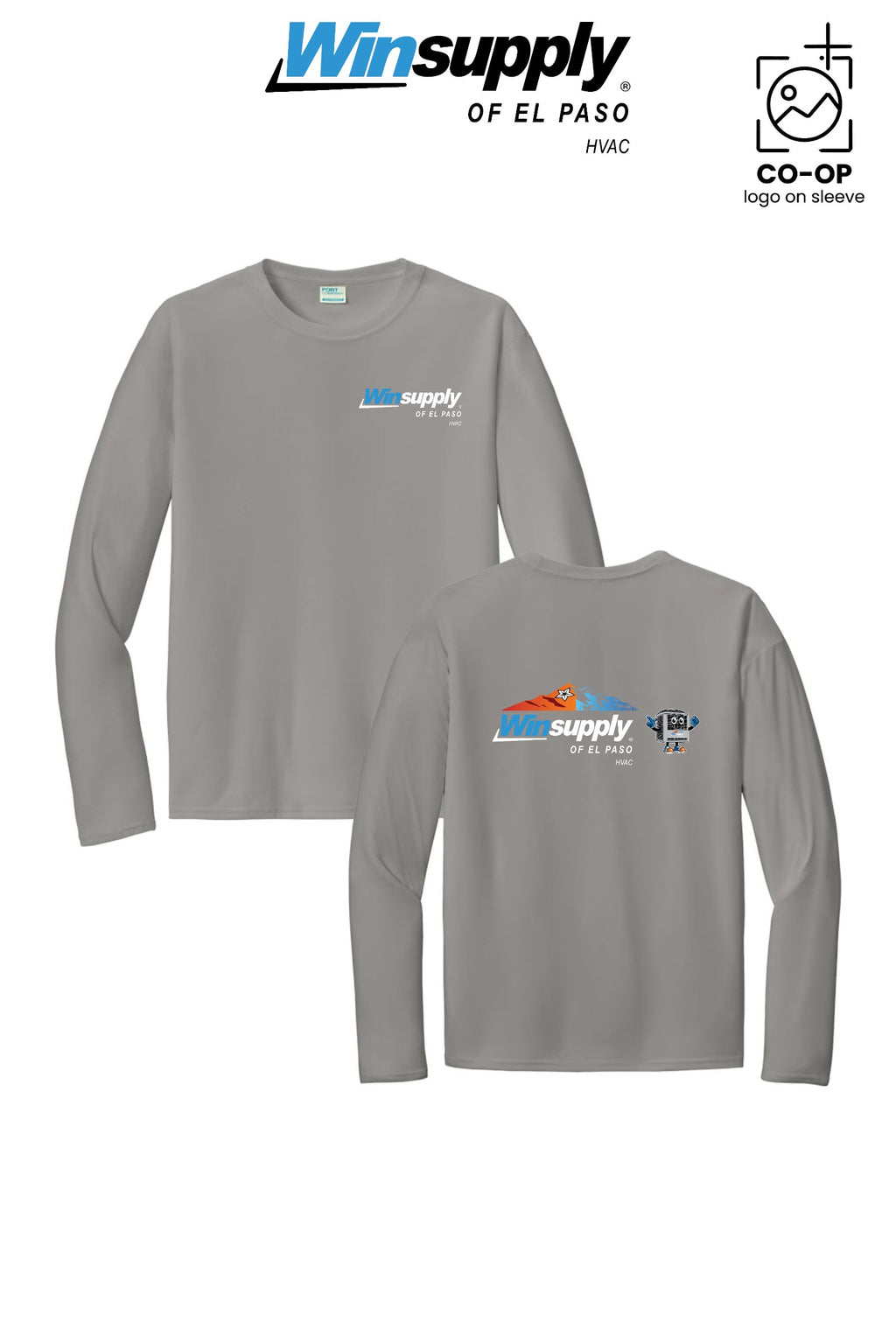 Port & Co™ Performance UPF 50 Long Sleeve - Winsupply of El Paso