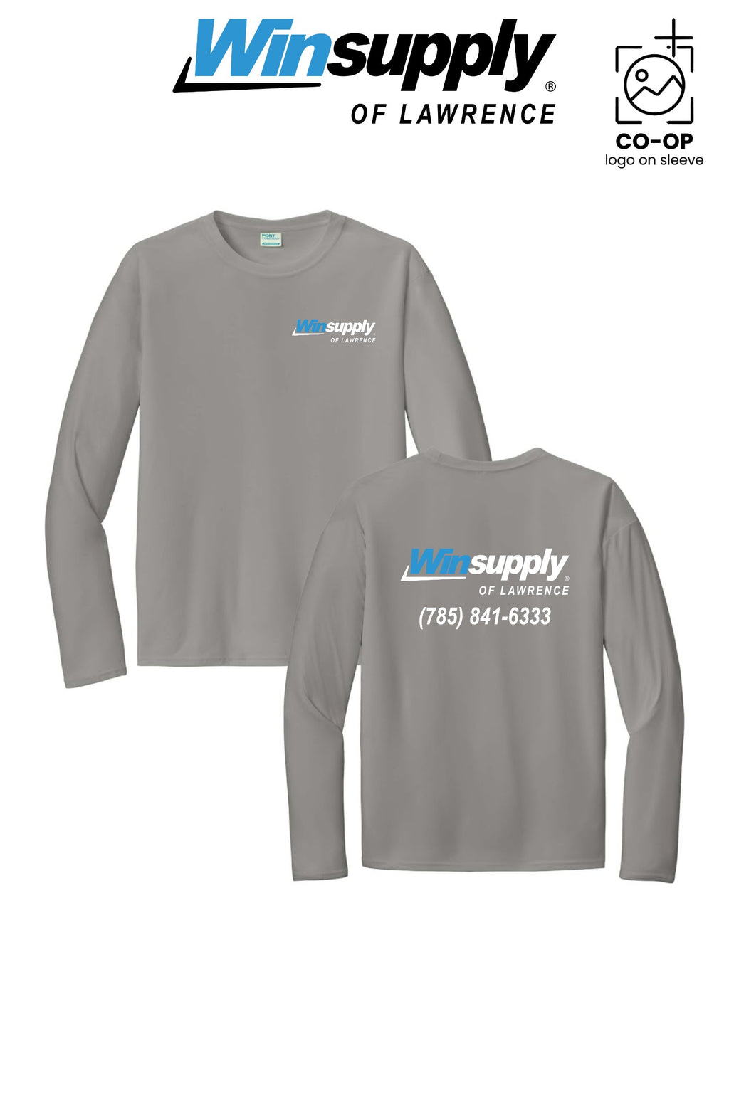 Port & Co™ Performance UPF 50 Long Sleeve - Winsupply of Lawrence