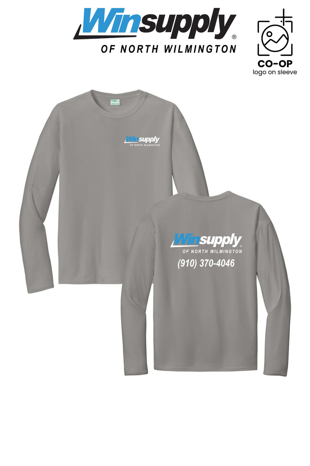 Port & Co™ Performance UPF 50 Long Sleeve - Winsupply N Wilmington NC