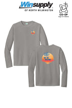 "WIN NOW" Port & Co™ Performance UPF 50 Long Sleeve - Winsupply N Wilmington NC