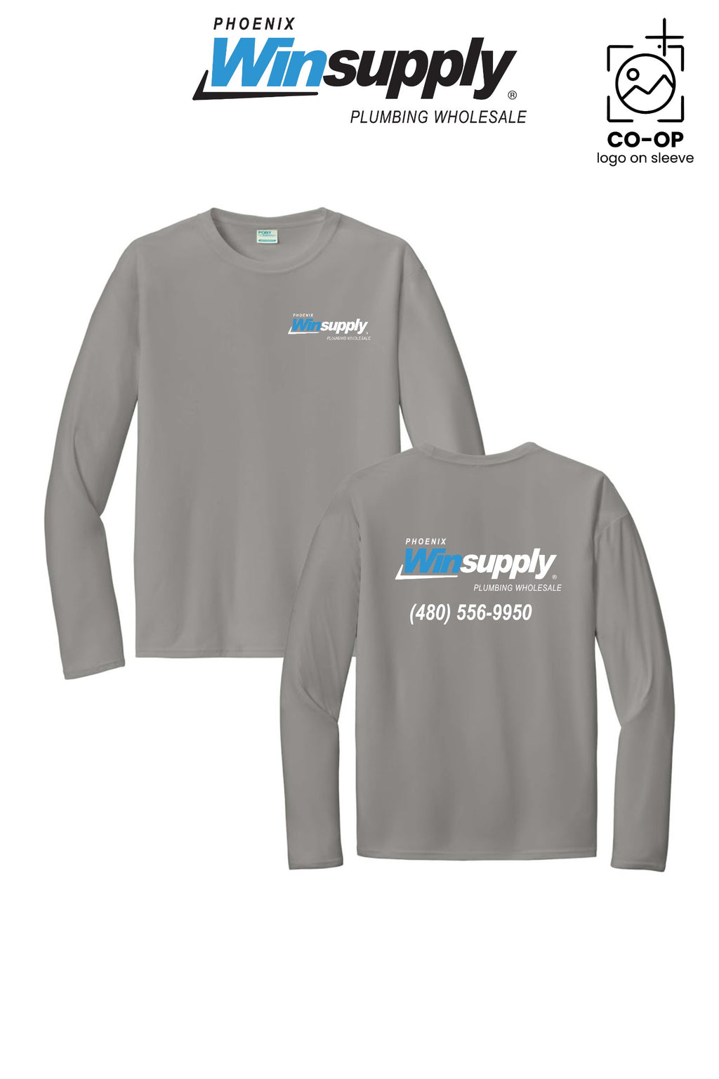 Port & Co™ Performance UPF 50 Long Sleeve - Phoenix Winsupply