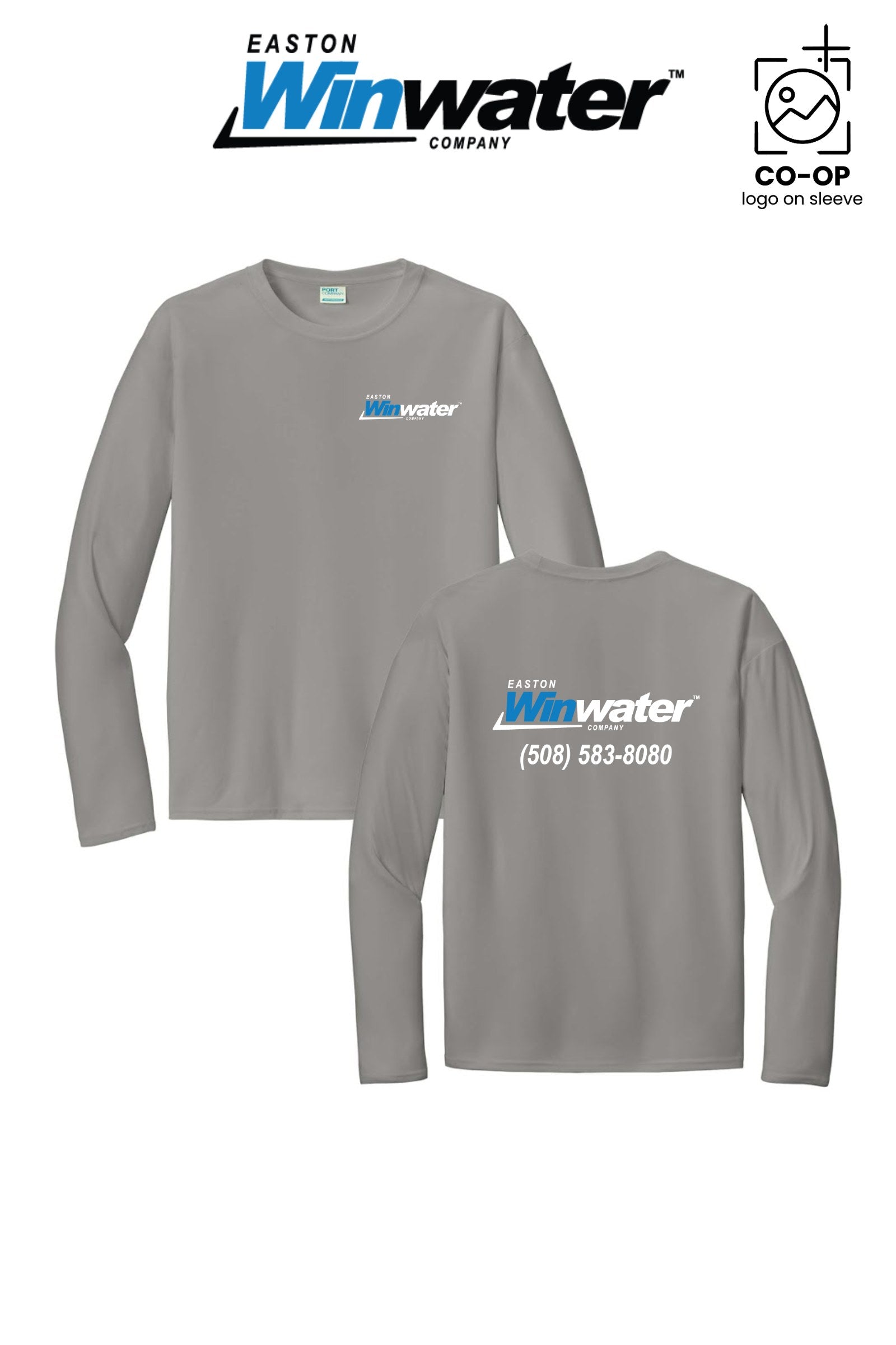 Port & Co™ Performance UPF 50 Long Sleeve - Easton Winwater