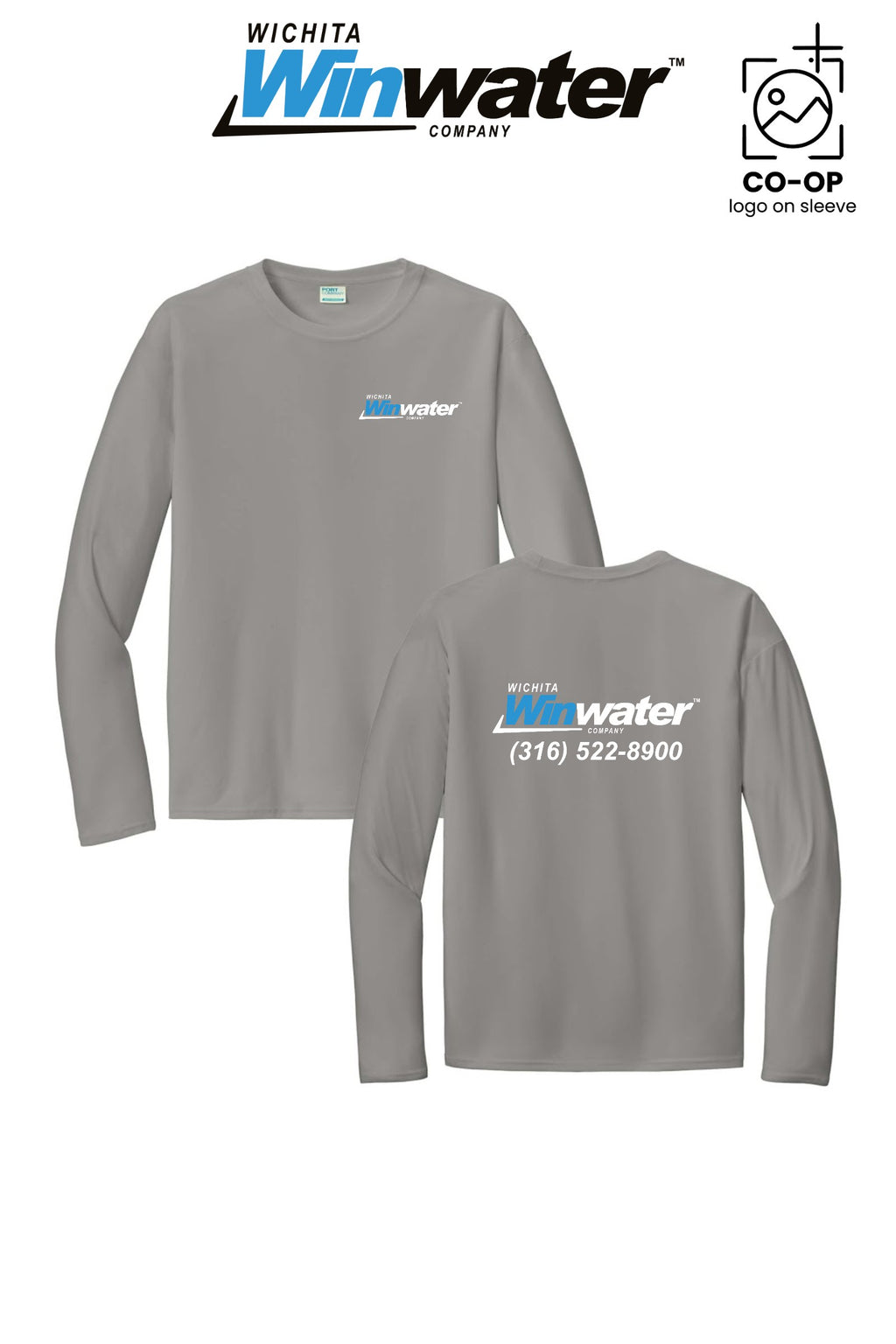 Port & Co™ Performance UPF 50 Long Sleeve - Wichita Winwater