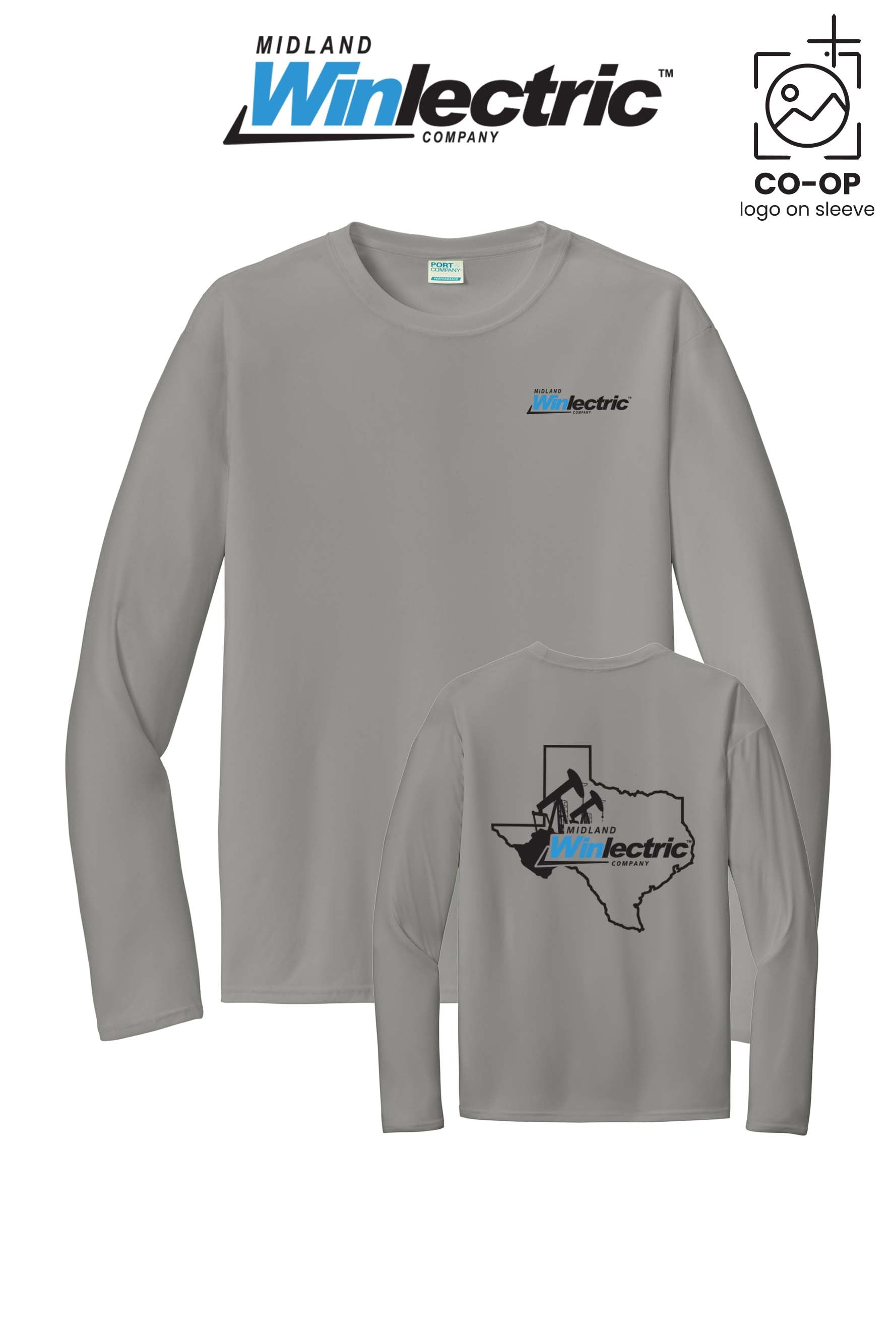 Port & Co™ Performance UPF 50 Long Sleeve - Winlectric of Midland