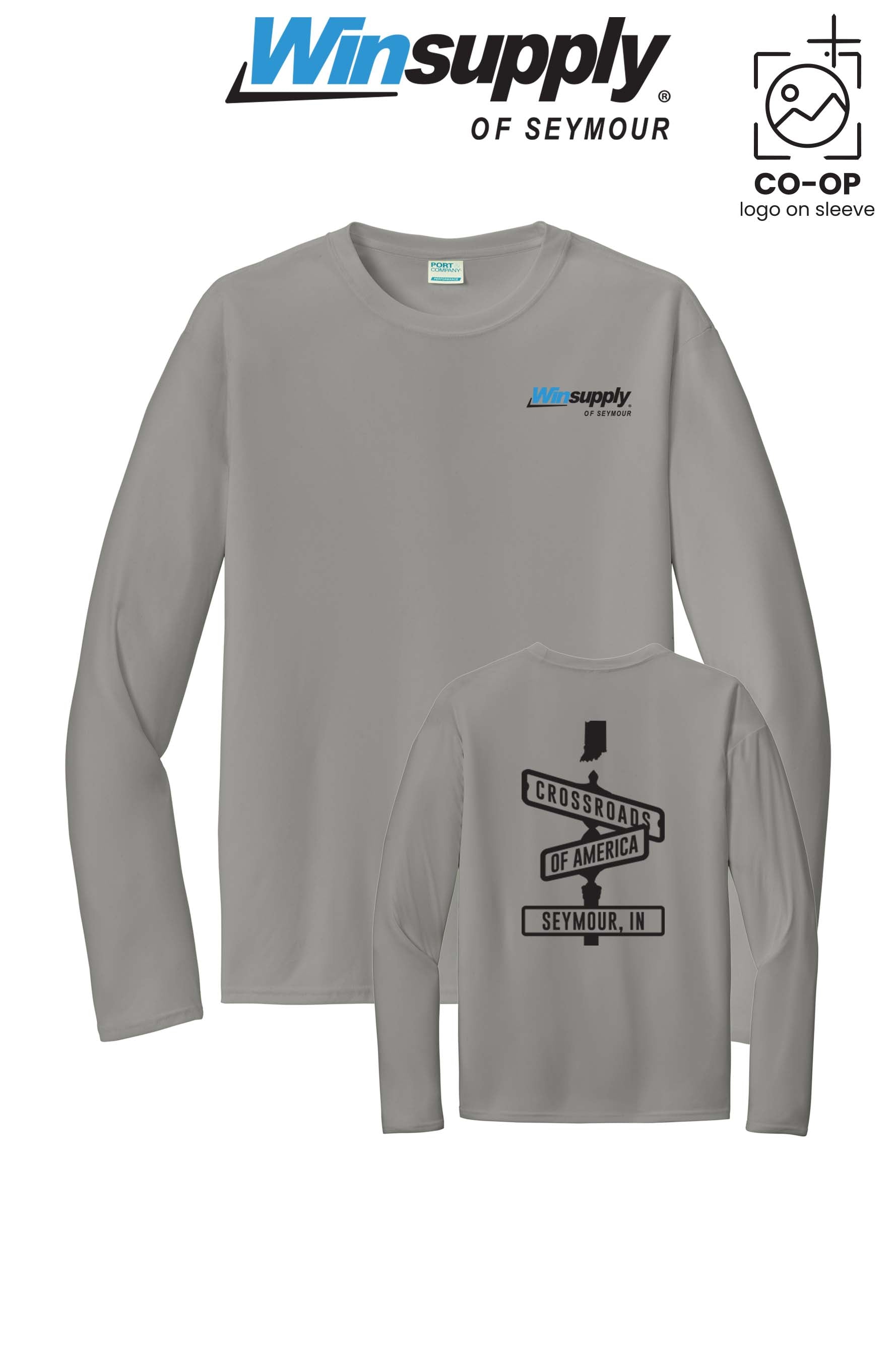 Port & Co™ Performance UPF 50 Long Sleeve - Winsupply of Seymour IN