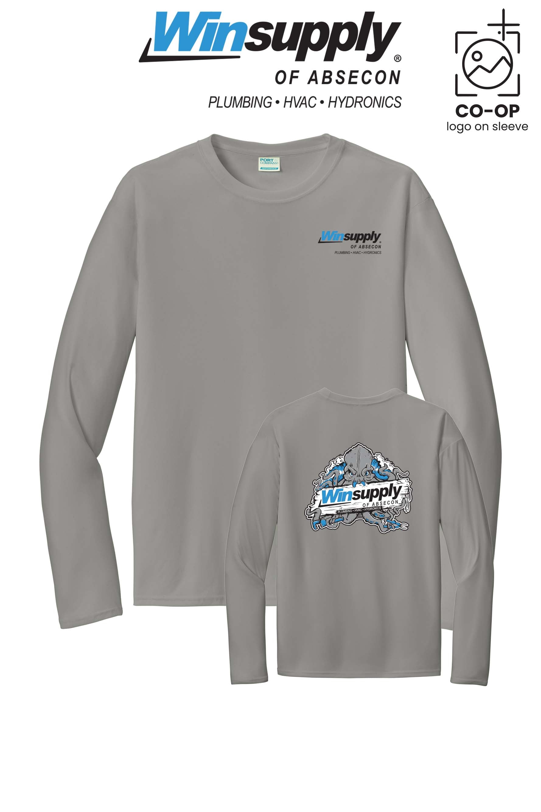Port & Co™ Performance UPF 50 Long Sleeve - Winsupply of Absecon