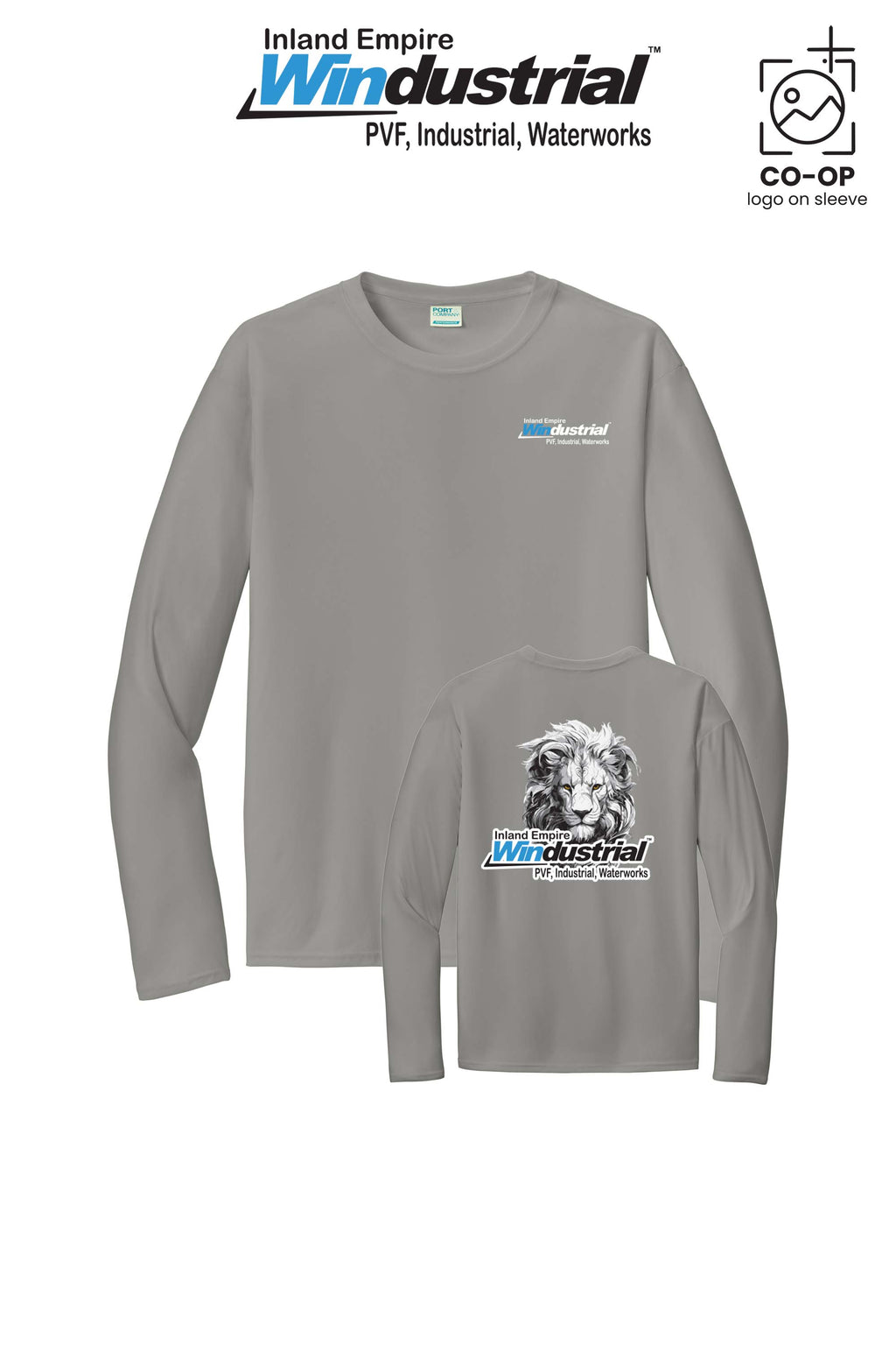 Port & Co™ Performance UPF 50 Long Sleeve - Inland Empire Windustrial