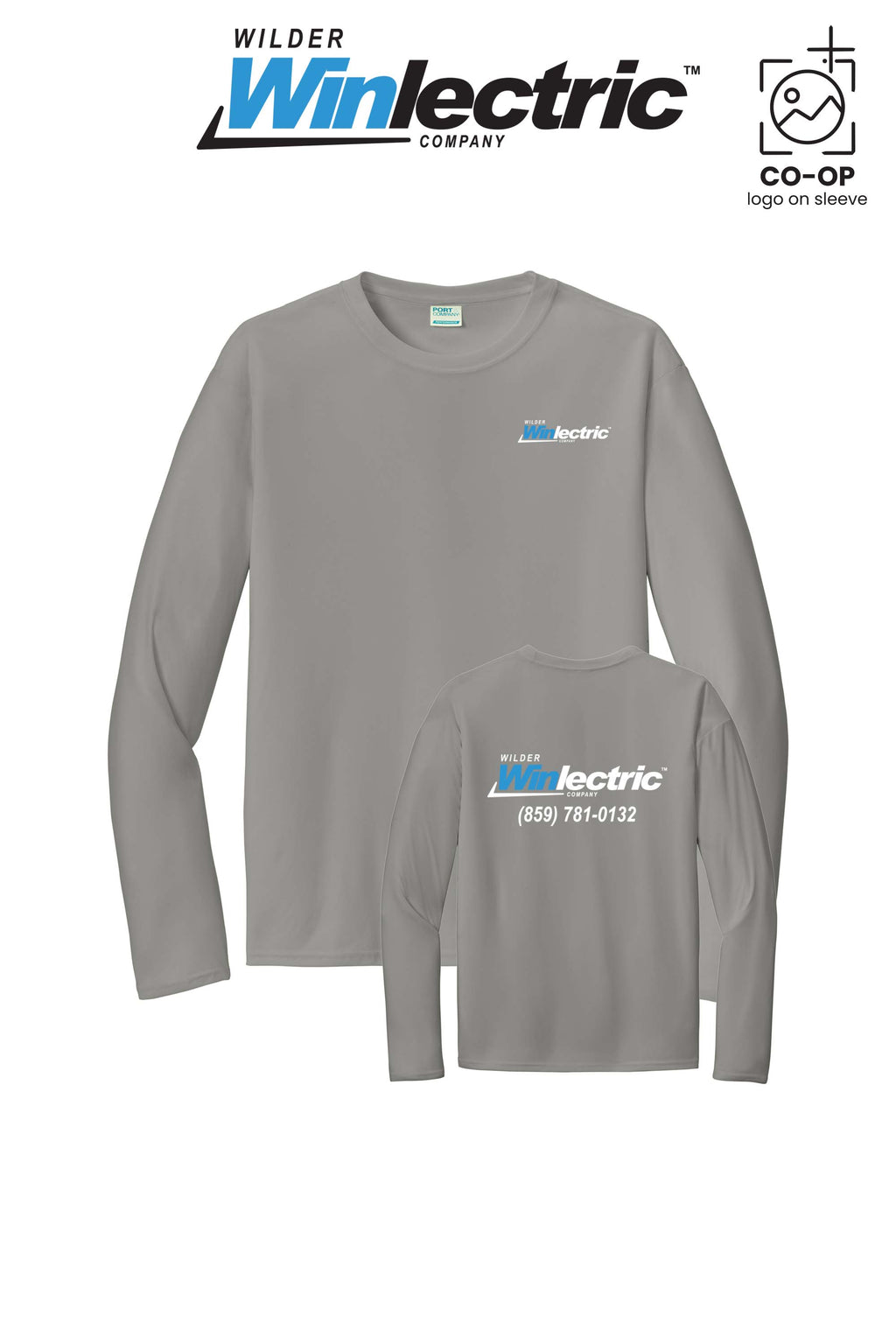 Port & Co™ Performance UPF 50 Long Sleeve - Wilder Winlectric