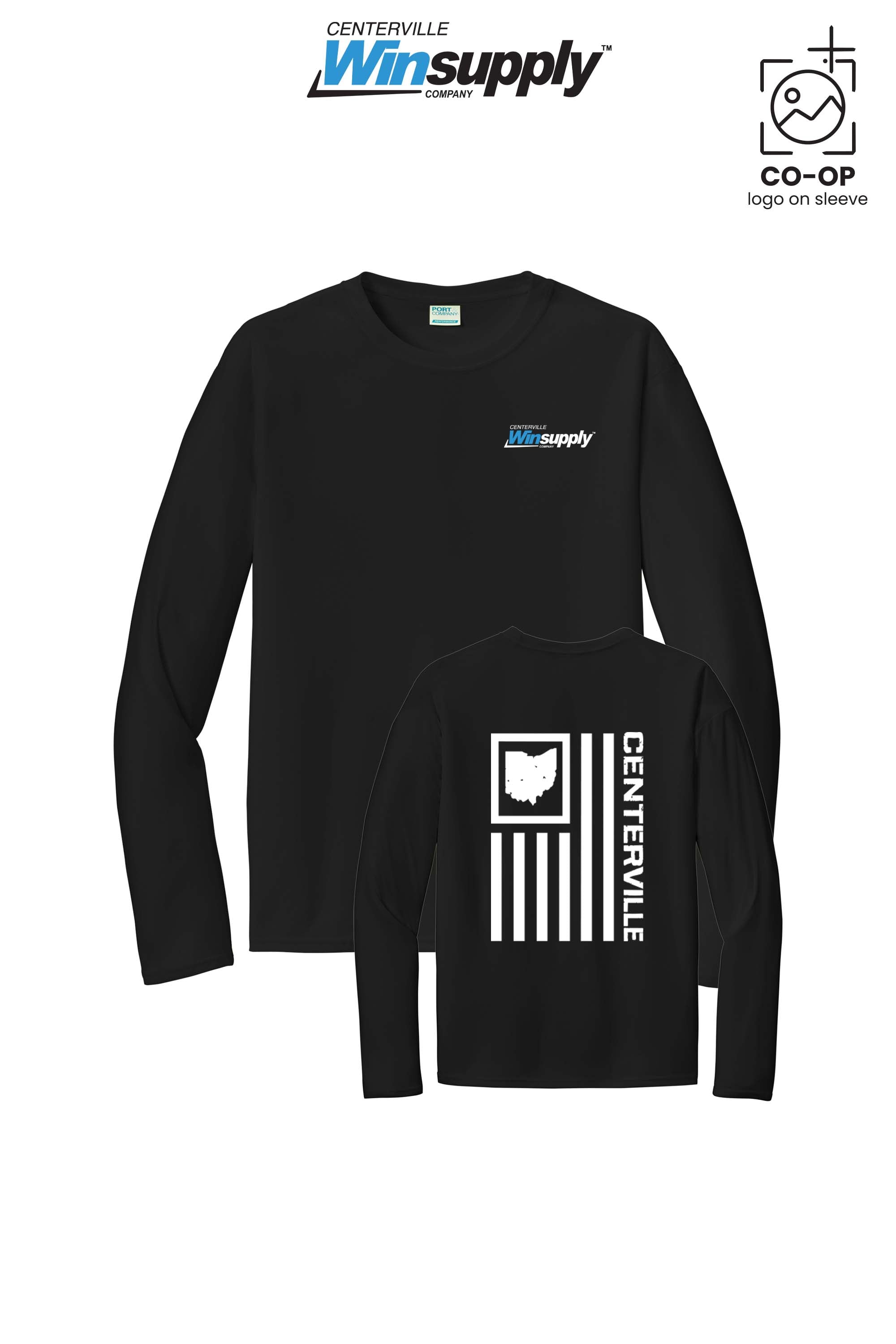 Port & Co™ Performance UPF 50 Long Sleeve - Winsupply Centerville OH