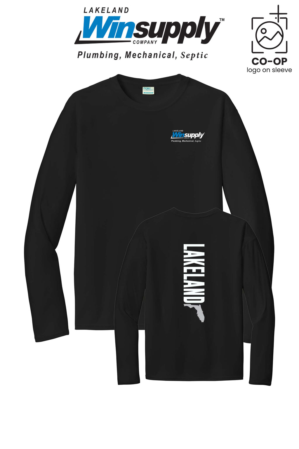 Port & Co™ Performance UPF 50 Long Sleeve - Lakeland Winsupply