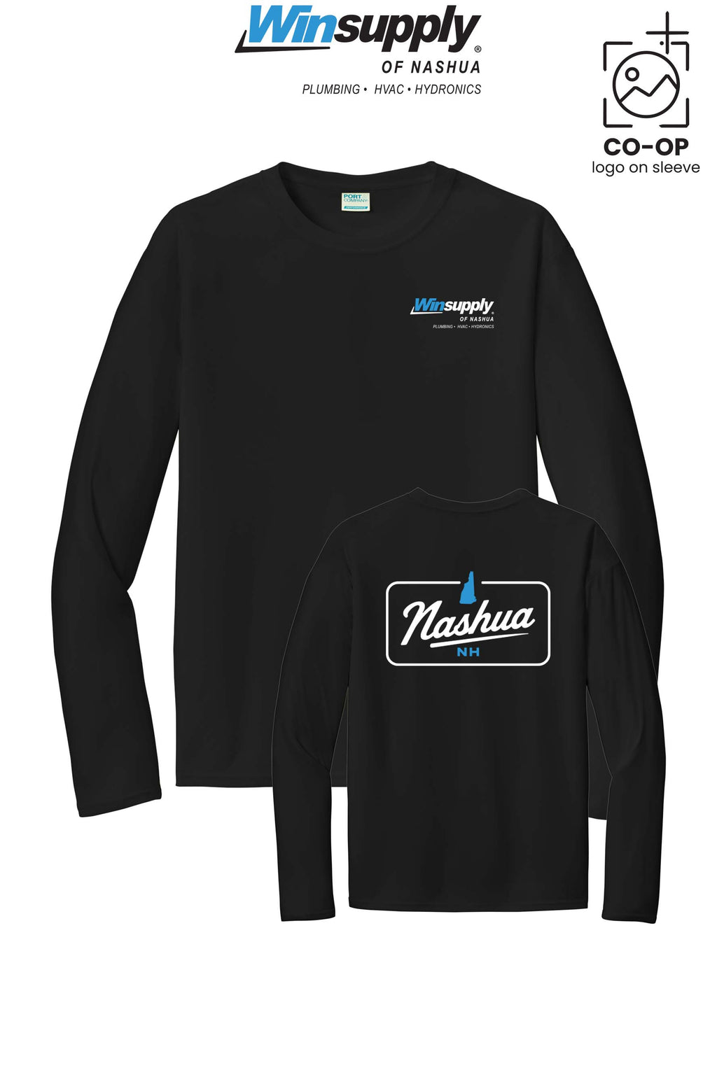 Port & Co™ Performance UPF 50 Long Sleeve - Winsupply of Nashua