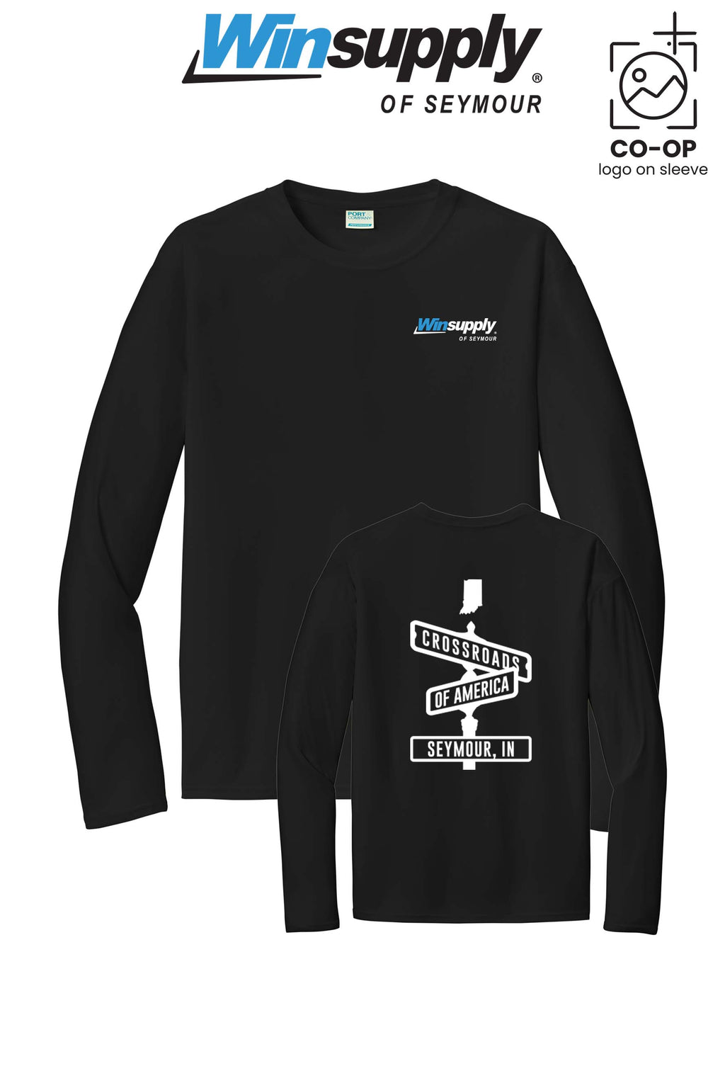 Port & Co™ Performance UPF 50 Long Sleeve - Winsupply of Seymour IN