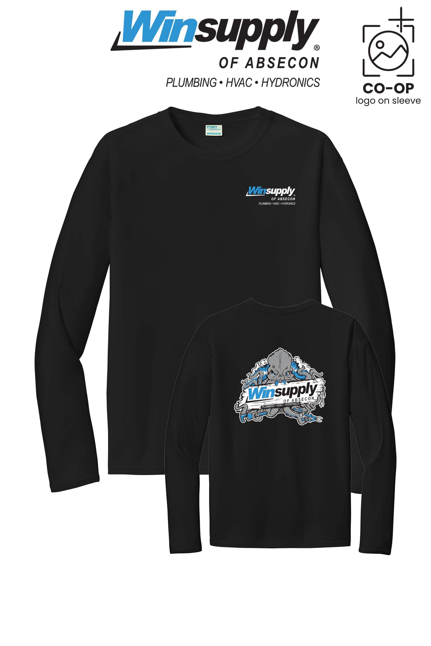 Port & Co™ Performance UPF 50 Long Sleeve - Winsupply of Absecon