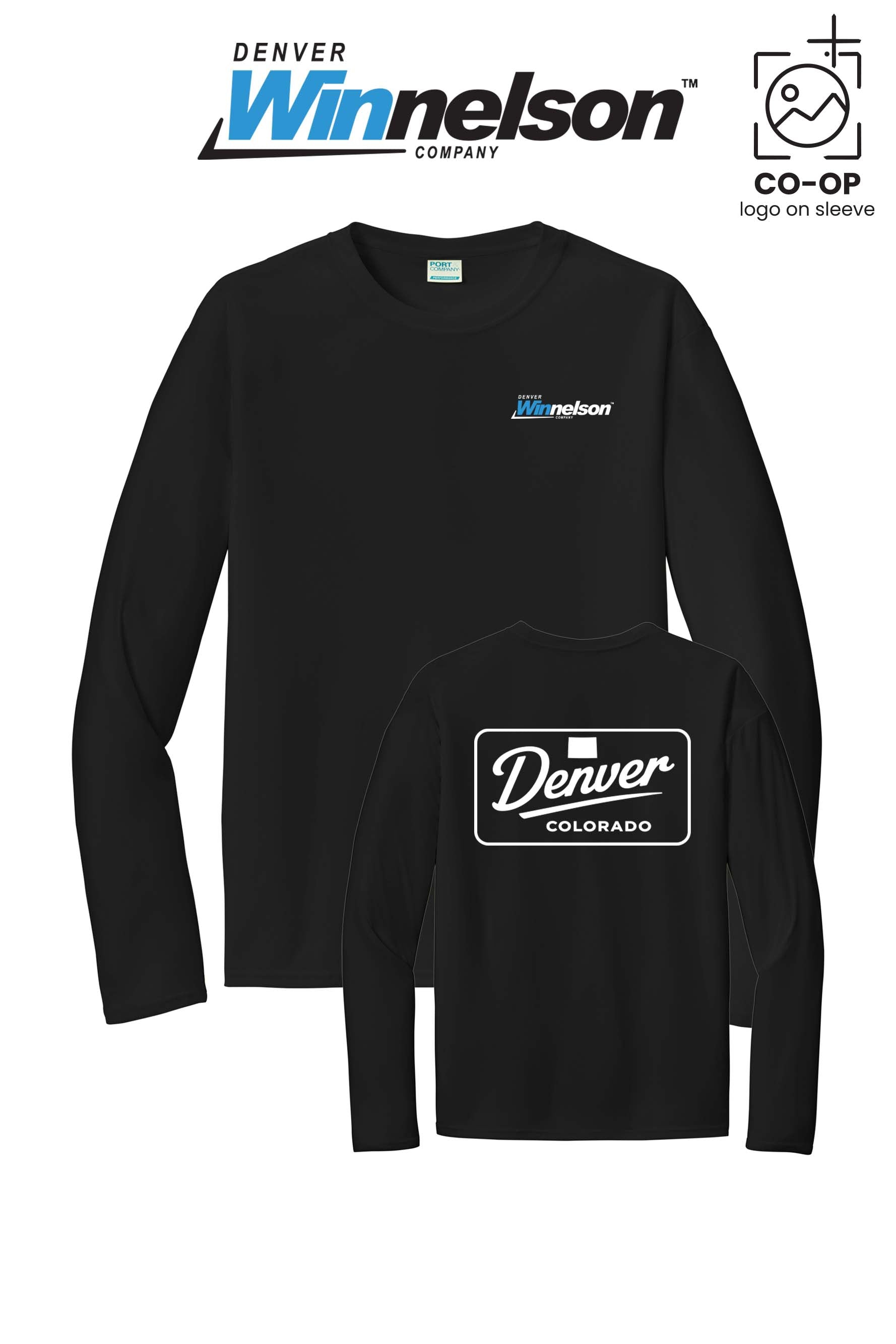 Port & Co™ Performance UPF 50 Long Sleeve - Denver Winnelson