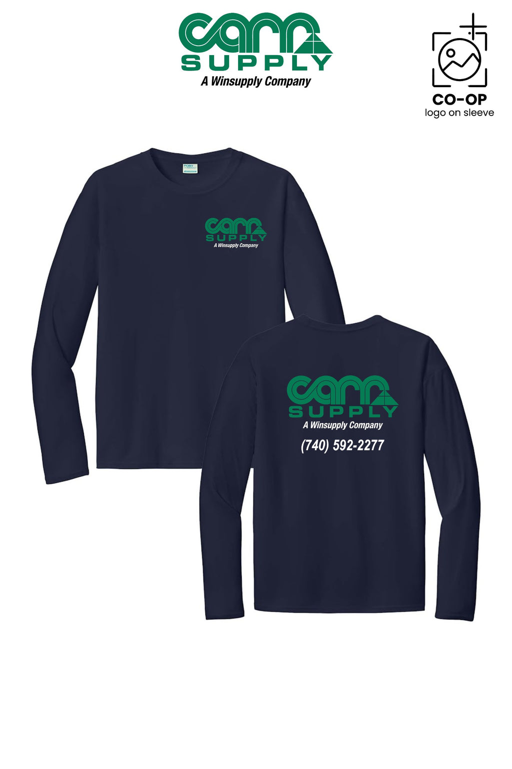 Port & Co™ Performance UPF 50 Long Sleeve - Carr Supply - Athens