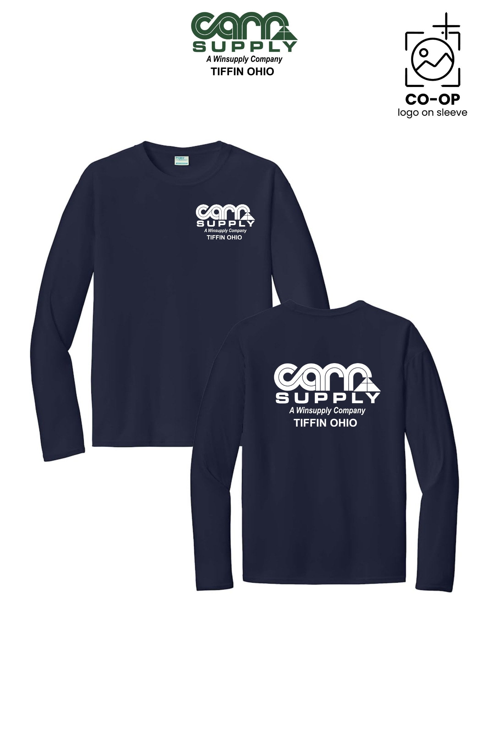 Port & Co™ Performance UPF 50 Long Sleeve - Carr Supply - Tiffin