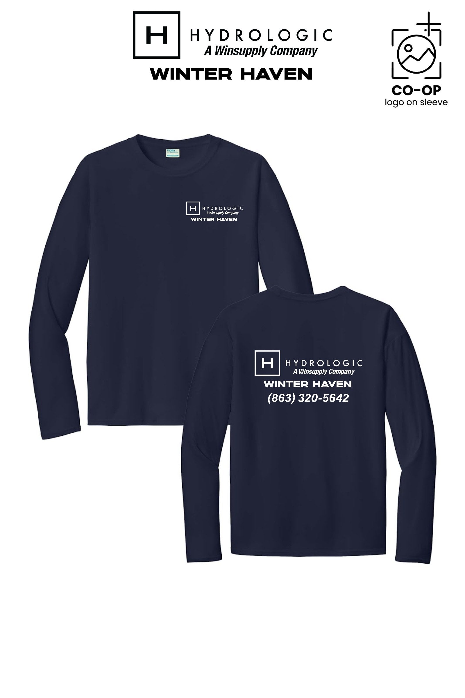 Port & Co™ Performance UPF 50 Long Sleeve - Winsupply of Winter Haven
