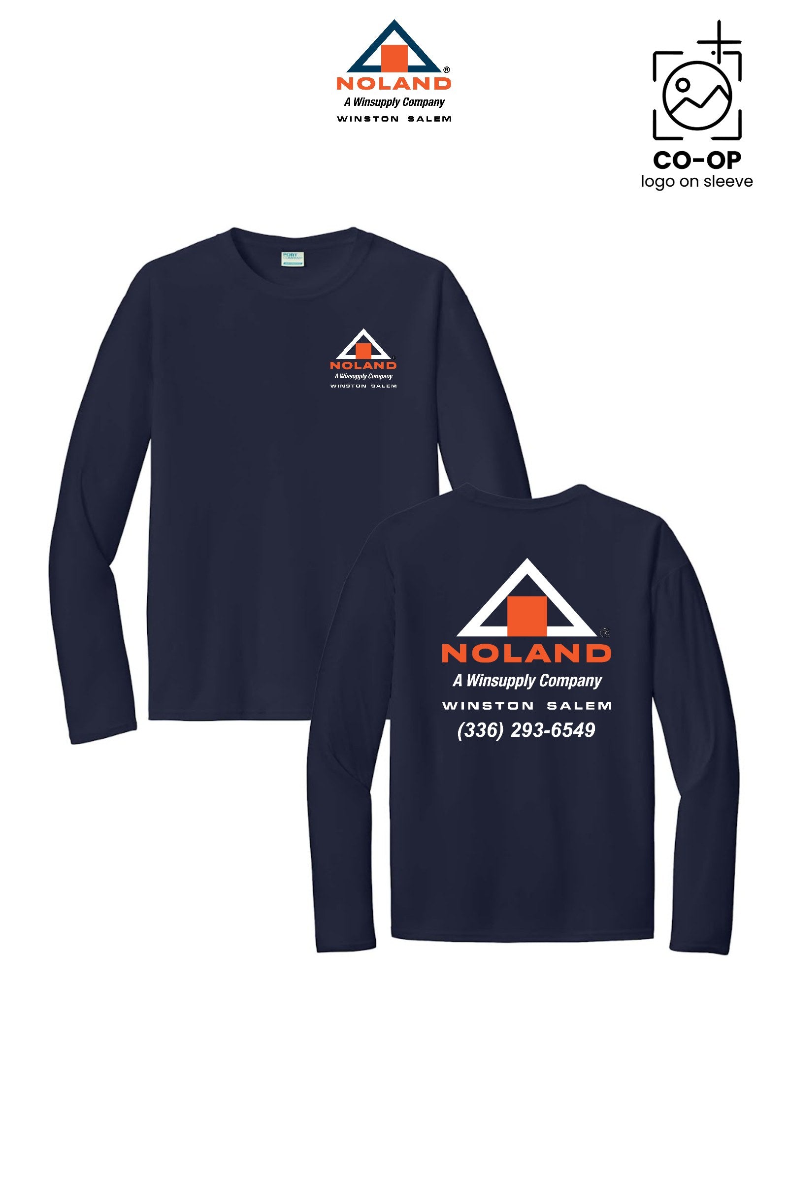 Port & Co™ Performance UPF 50 Long Sleeve - Winston Salem Noland