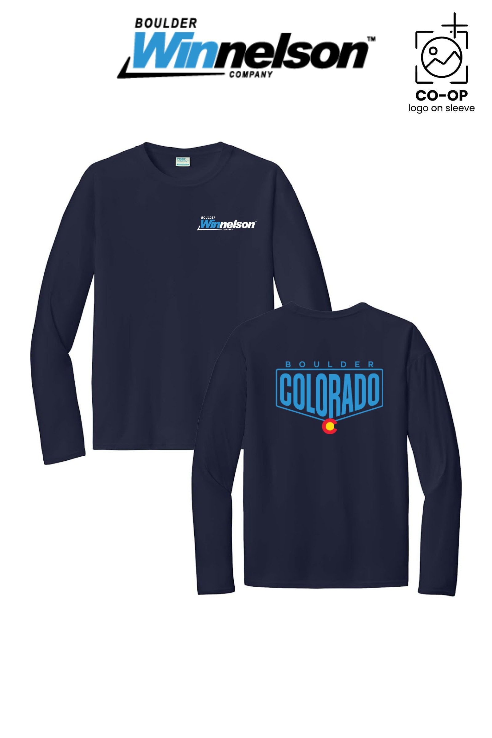 Port & Co™ Performance UPF 50 Long Sleeve - Boulder Winnelson
