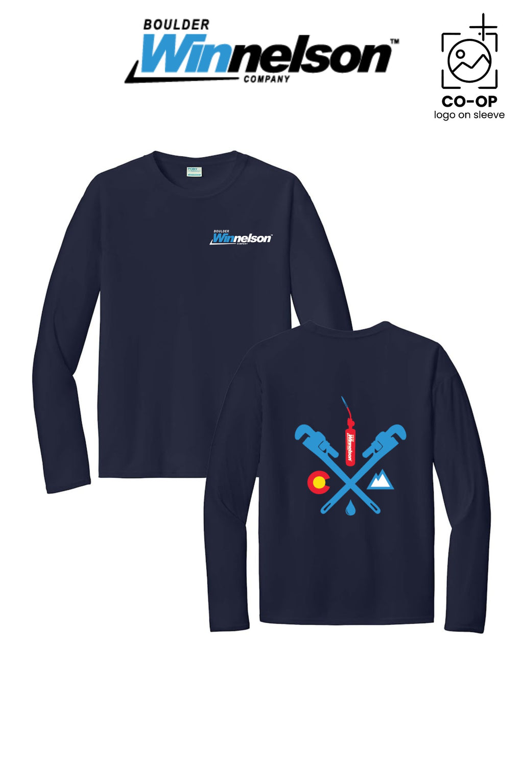 Port & Co™ Performance UPF 50 Long Sleeve - Boulder Winnelson