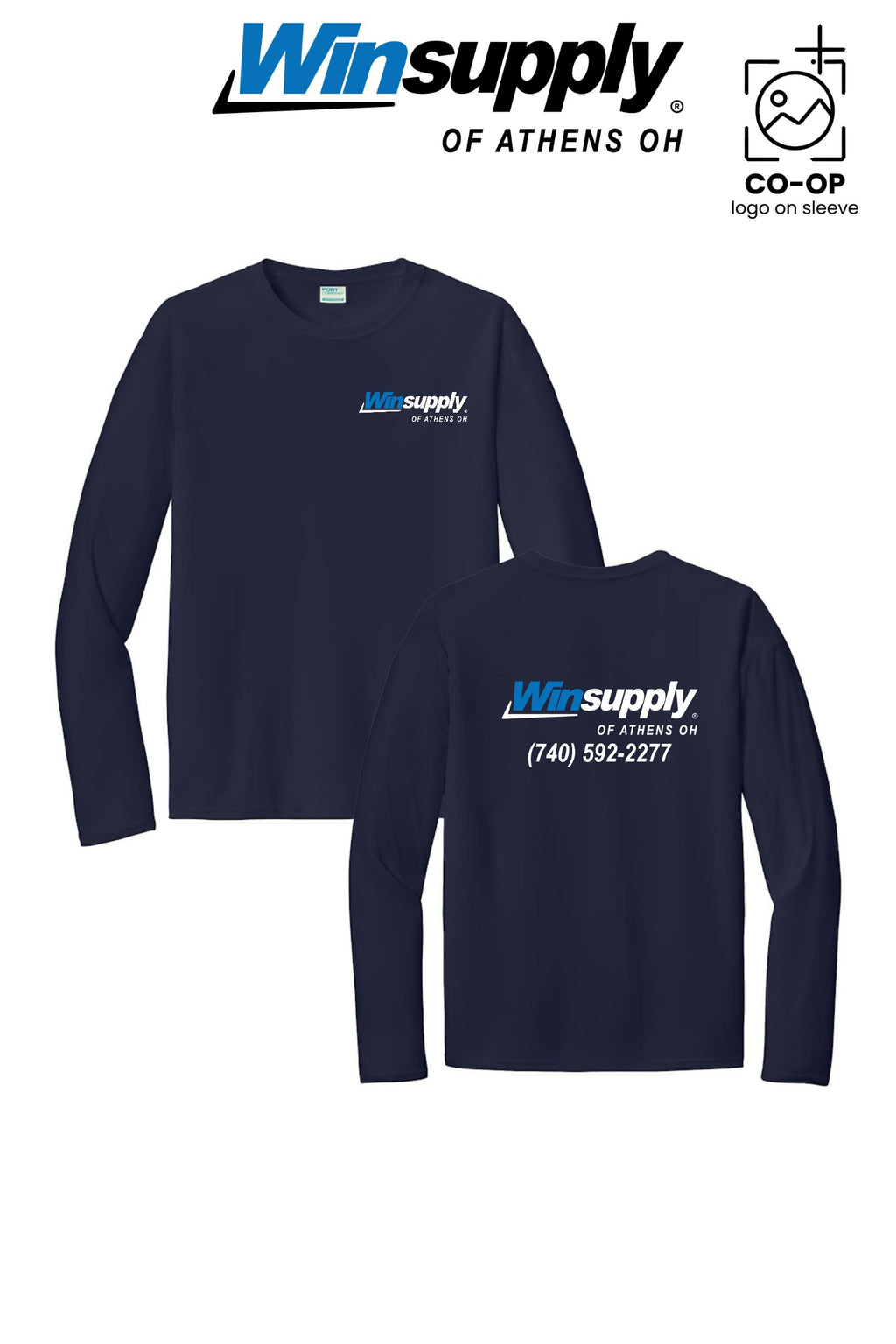 Port & Co™ Performance UPF 50 Long Sleeve - Winsupply of Athens OH