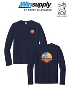 "WIN NOW" Port & Co™ Performance UPF 50 Long Sleeve - Winsupply N Wilmington NC